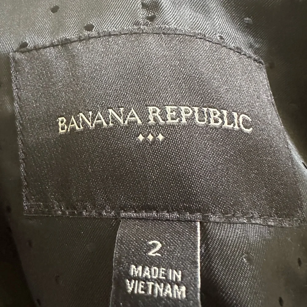 Banana Republic military blazer women’s size 2 - Picture 5 of 5
